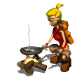 hiker_cooking
