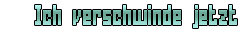 verschwinden